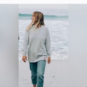 Paka Light Gray Alpaca sweater Hoody Sweater - Casual Pullover